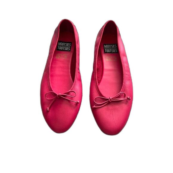 Mootsies Tootsies hot pink ballet flats - Picture 1 of 7